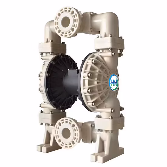 Pneumatische Membranpumpe aus chemischem Säure-PP